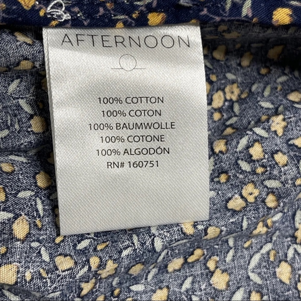 Anthropologie Afternoon Frida Midi Dress XS - Picture 4 of 9